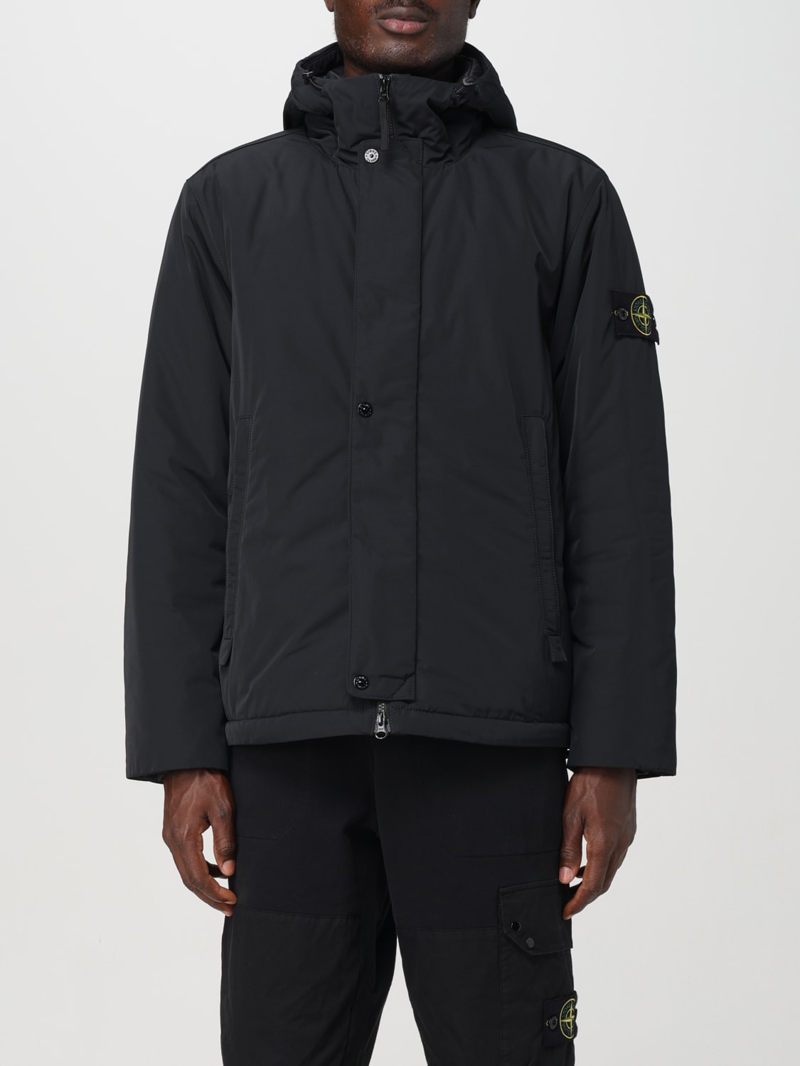 STONE ISLAND CHAQUETA: Chaqueta hombre Stone Island, Negro - Img 1