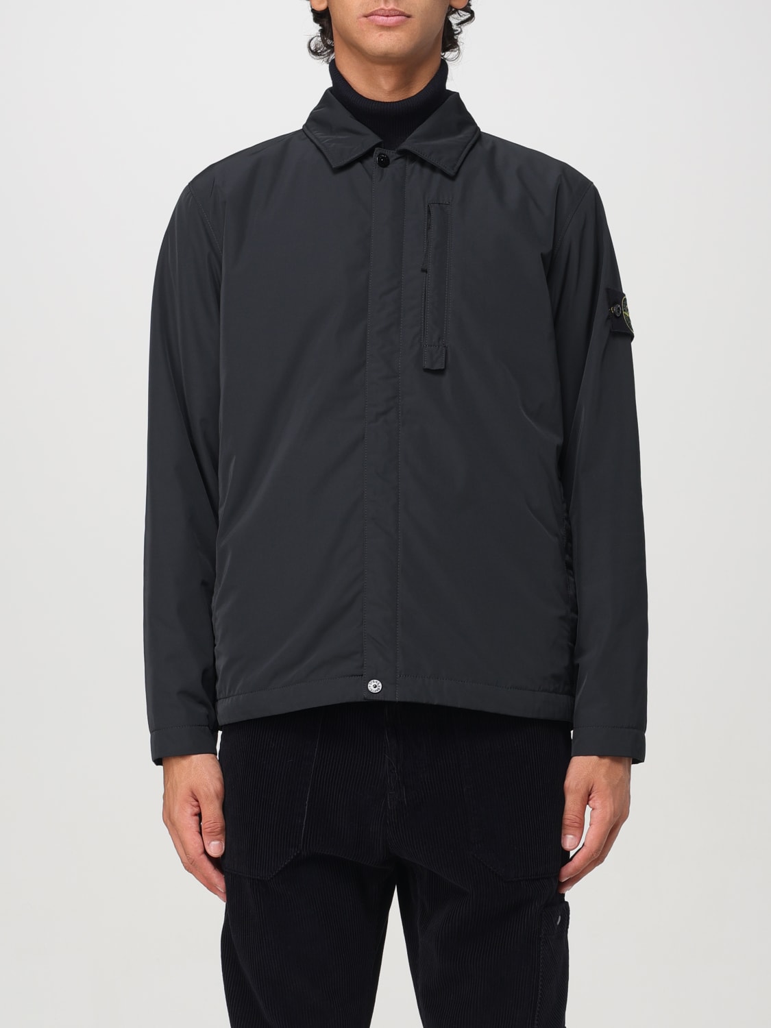 STONE ISLAND CHAQUETA: Chaqueta hombre Stone Island, Negro - Img 1