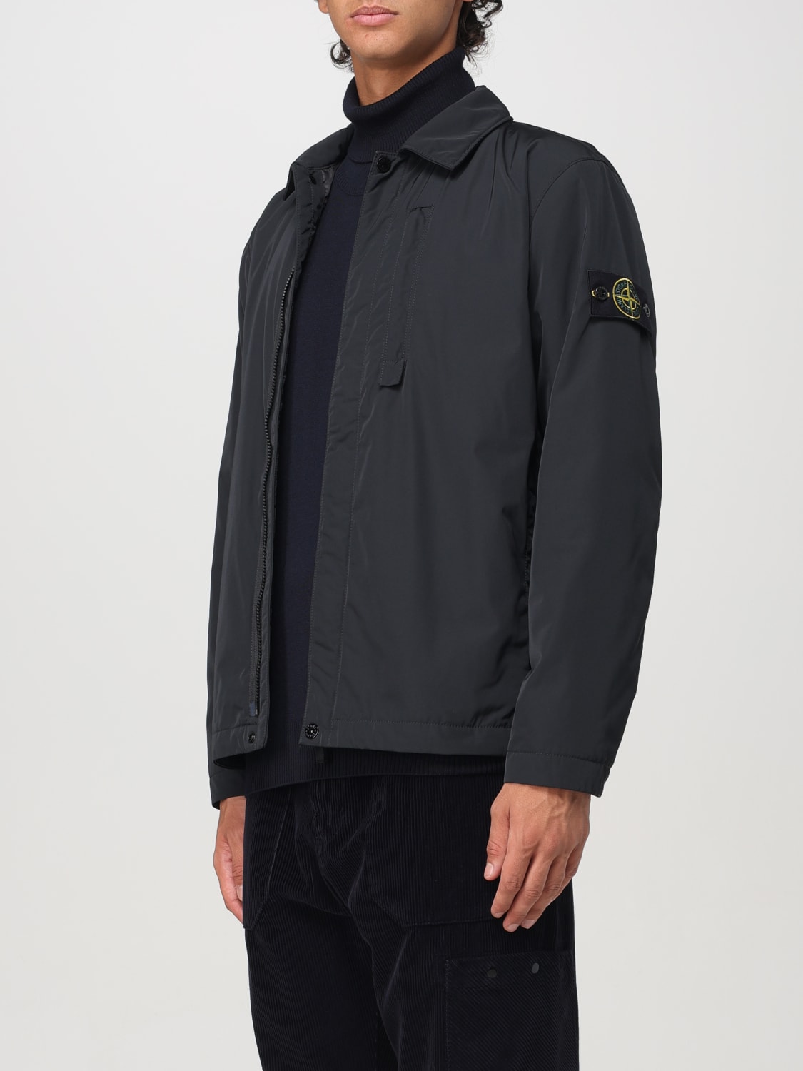 STONE ISLAND CHAQUETA: Chaqueta hombre Stone Island, Negro - Img 4