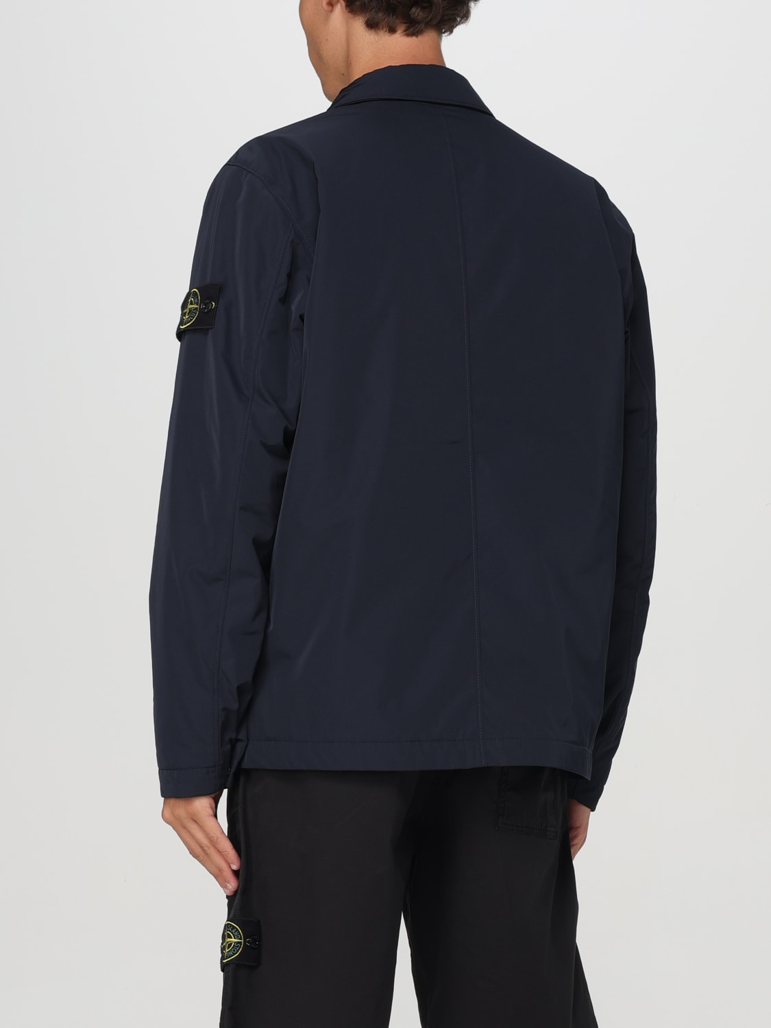 STONE ISLAND CHAQUETA: Chaqueta hombre Stone Island, Azul Oscuro - Img 3