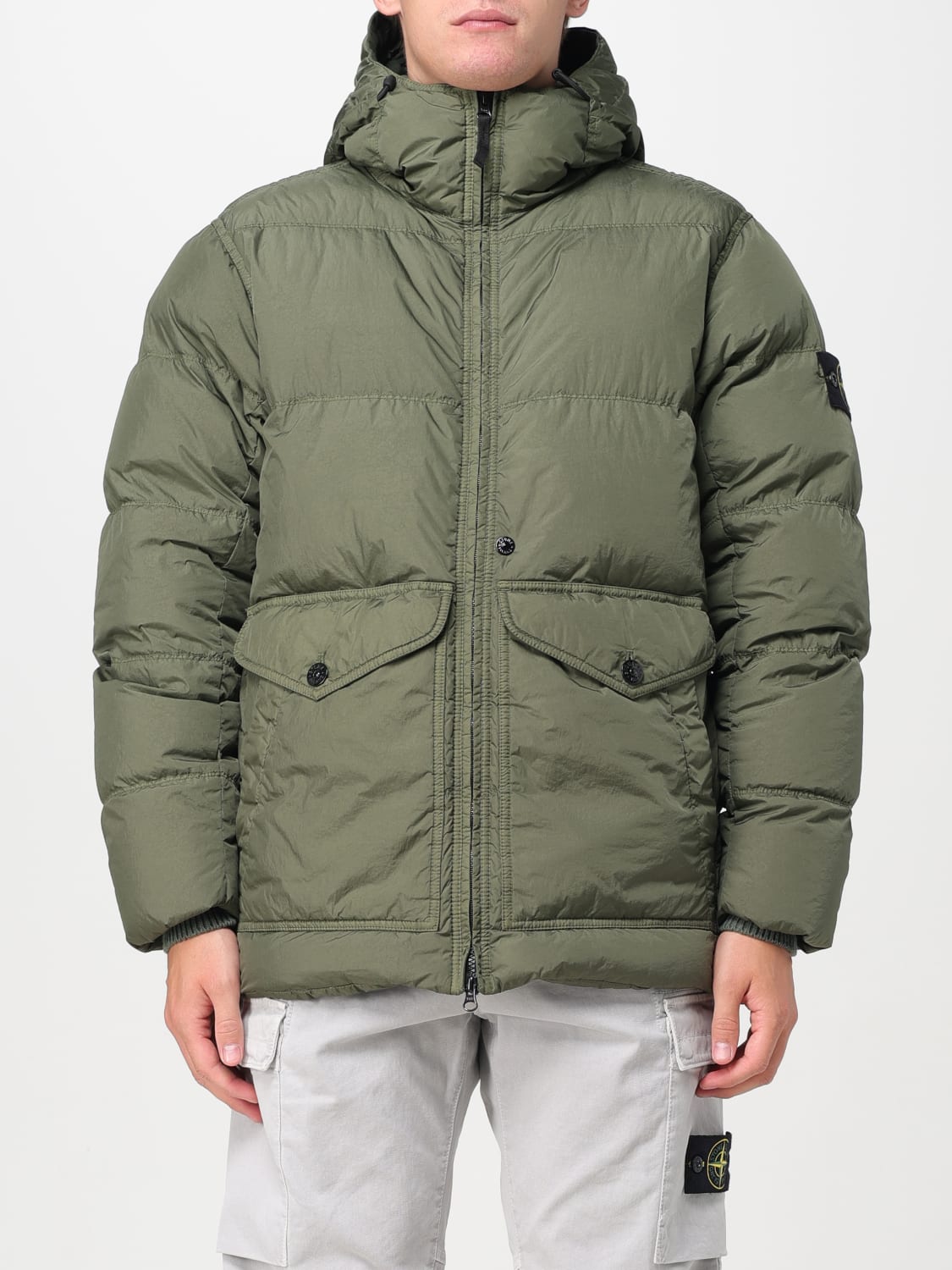 Giglio Piumino in nylon imbottito Stone Island