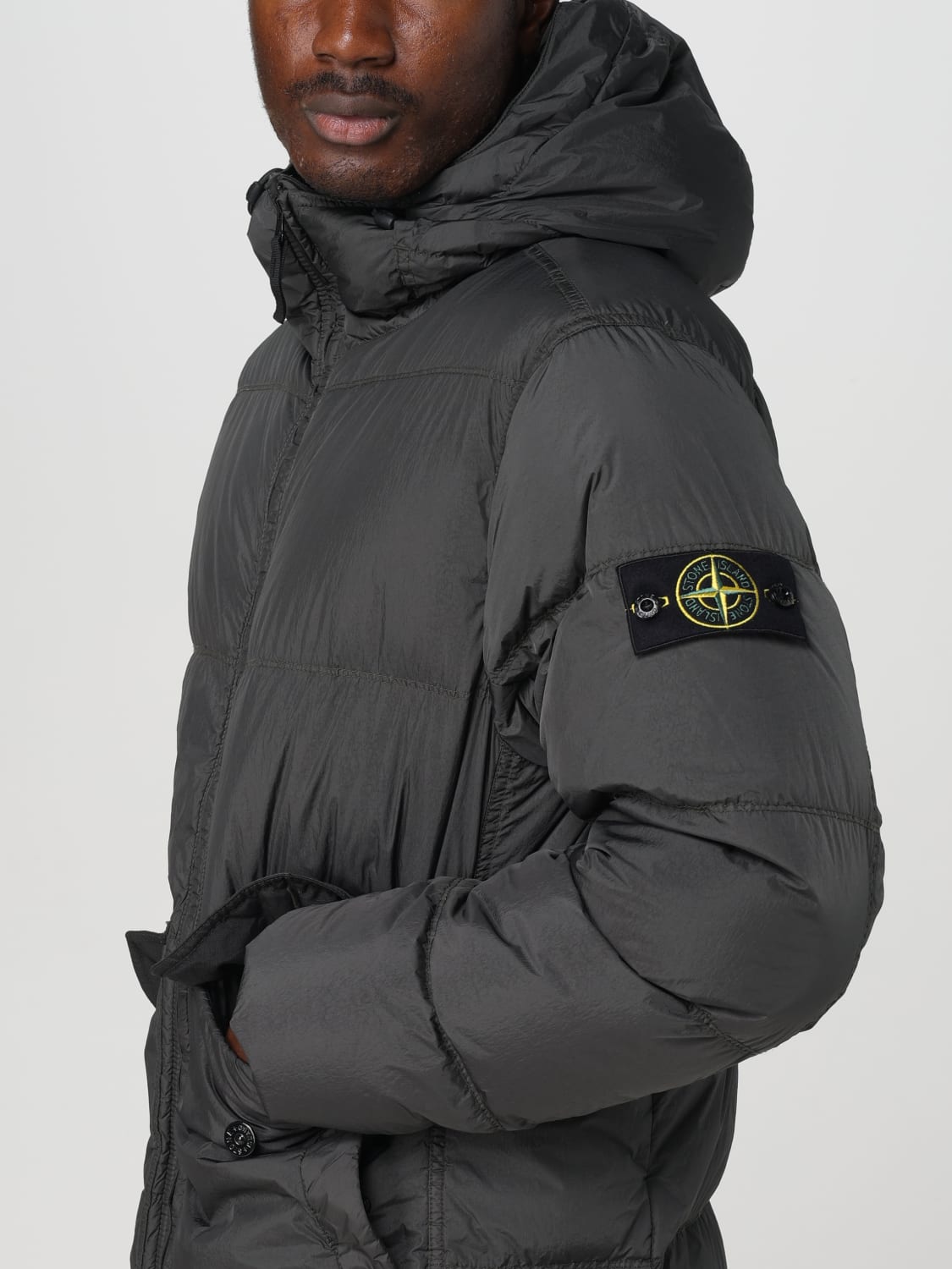 STONE ISLAND CHAQUETA: Chaqueta hombre Stone Island, Gris 1 - Img 5