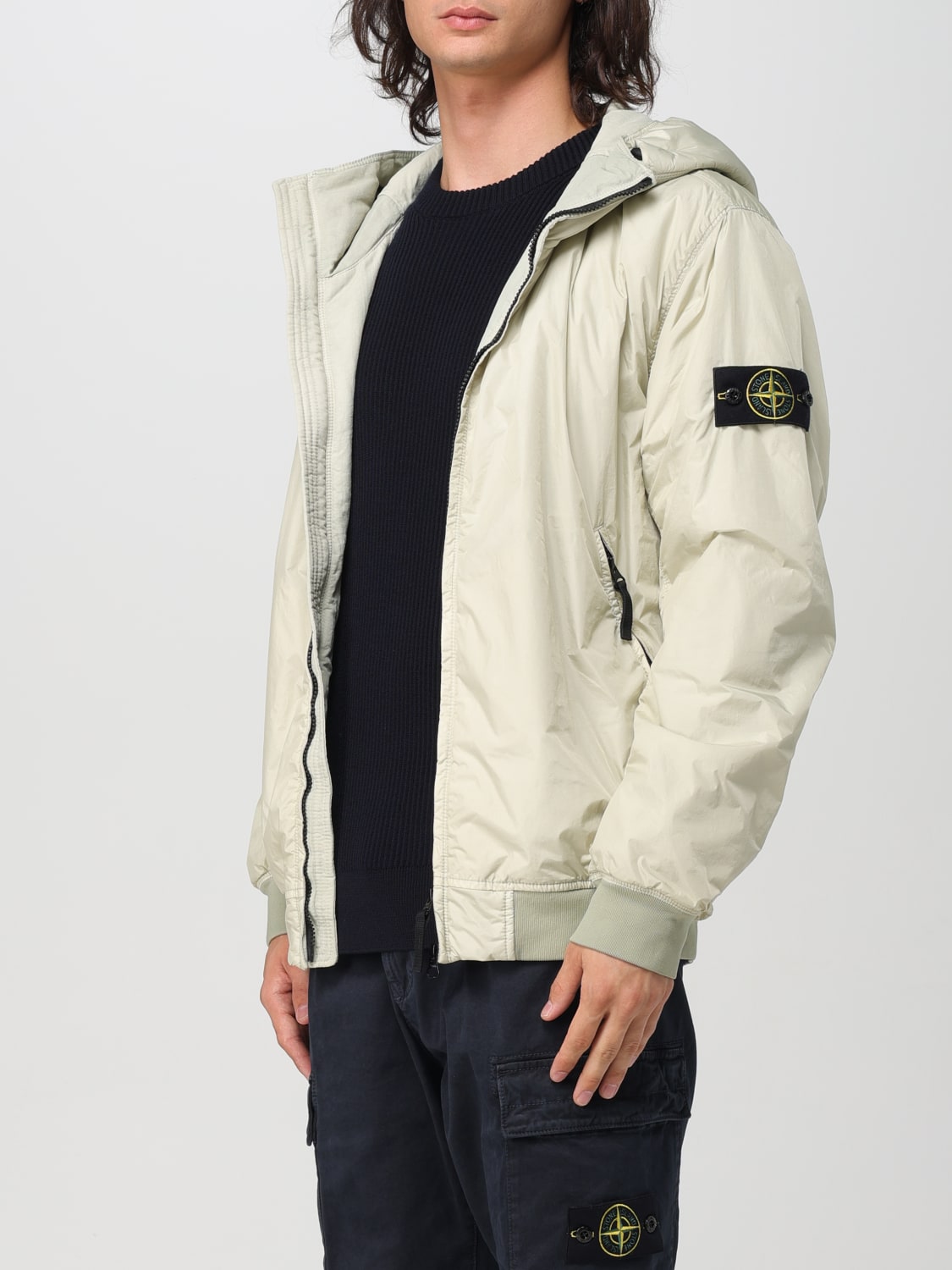 STONE ISLAND CHAQUETA: Chaqueta hombre Stone Island, Beige - Img 4