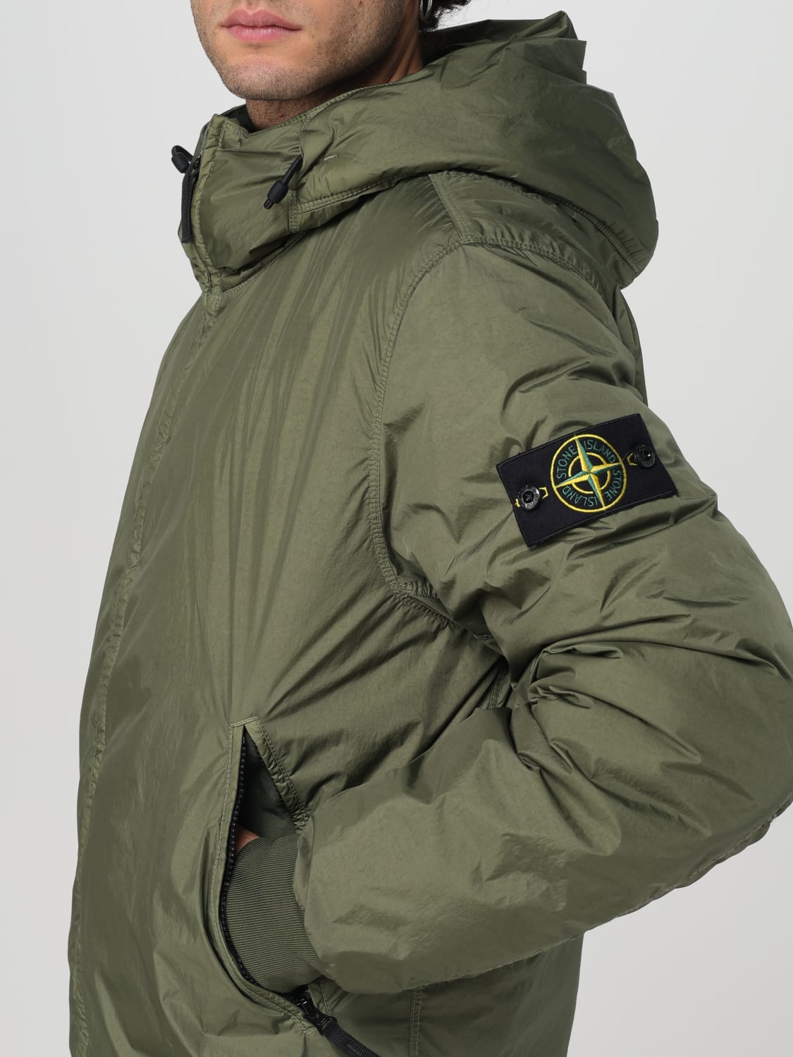 STONE ISLAND Jacket men Moss Green Stone Island jacket 811540823 online at GIGLIO.COM