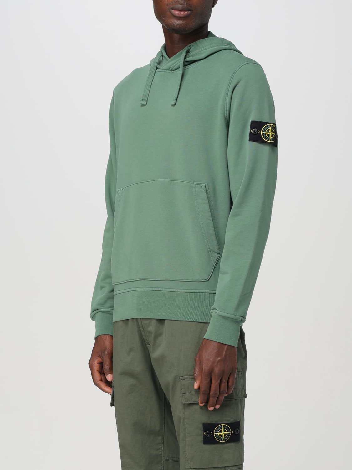 STONE ISLAND SUDADERA: Sudadera hombre Stone Island, Verde - Img 4