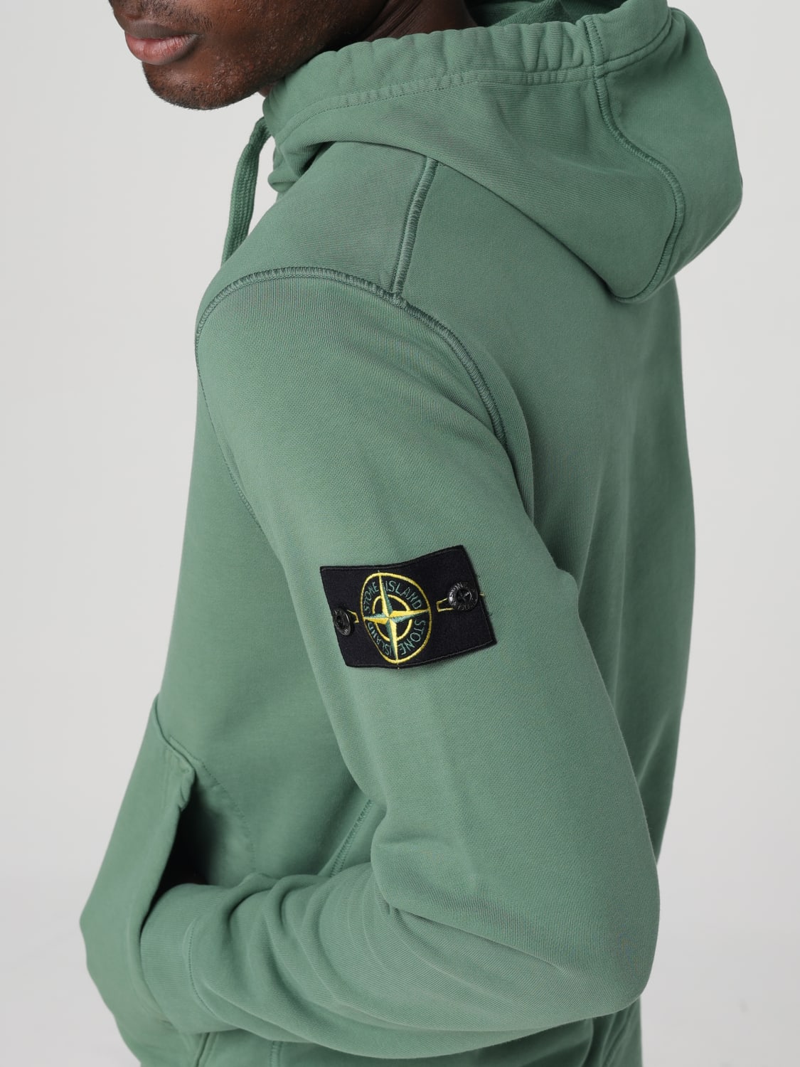 STONE ISLAND SUDADERA: Sudadera hombre Stone Island, Verde - Img 5