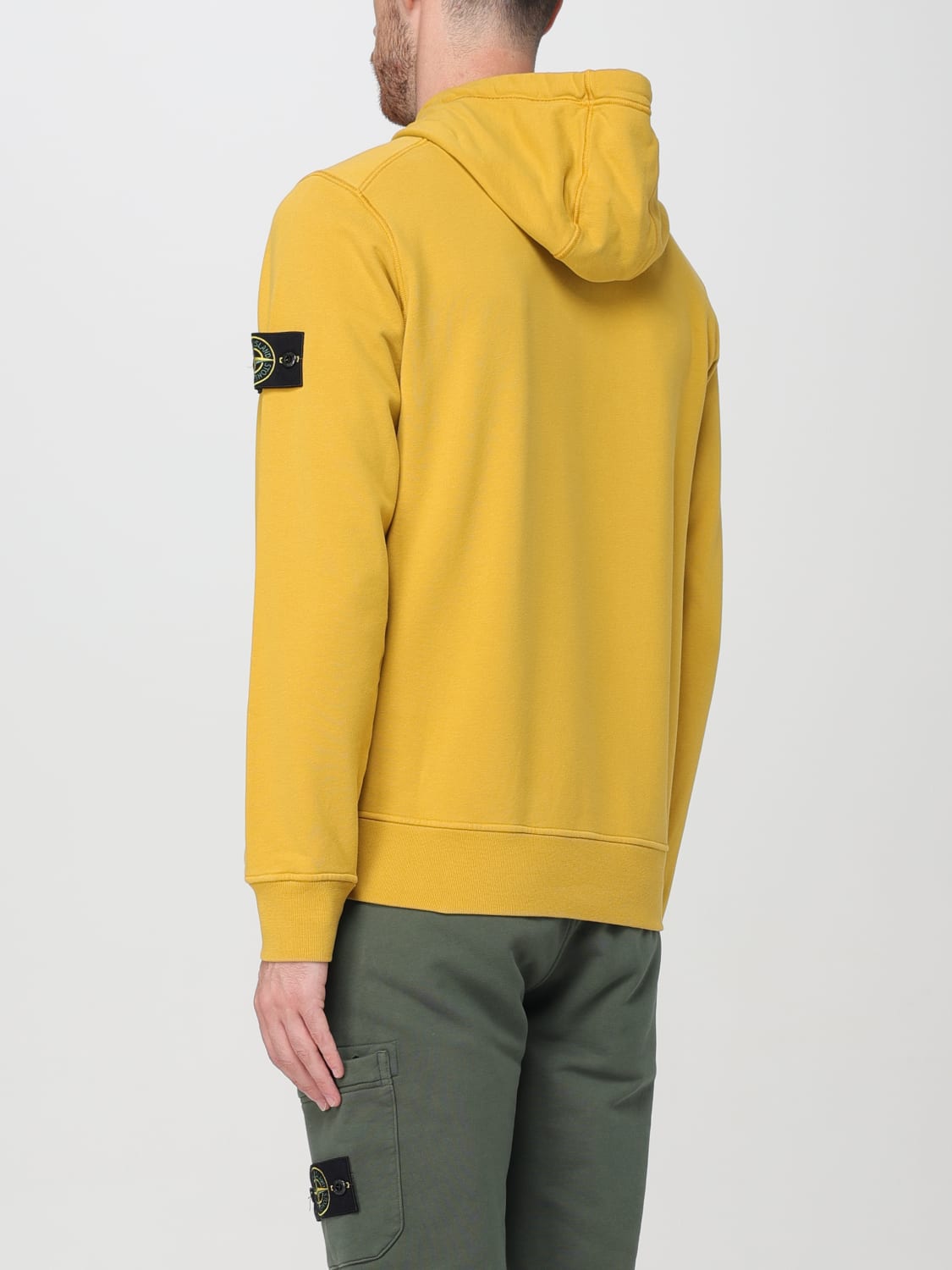 STONE ISLAND SUDADERA: Sudadera hombre Stone Island, Mostaza - Img 3