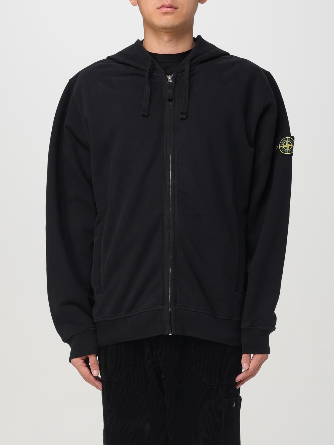 Giglio Felpa Stone Island in cotone con logo