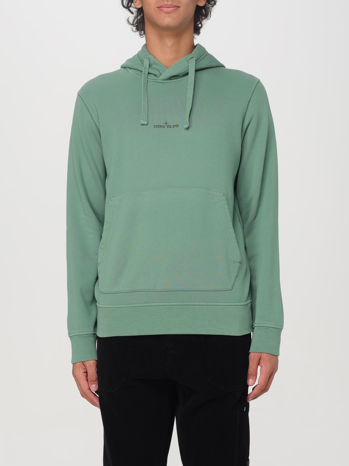 STONE ISLAND SUDADERA: Sudadera hombre Stone Island, Verde - Img 1