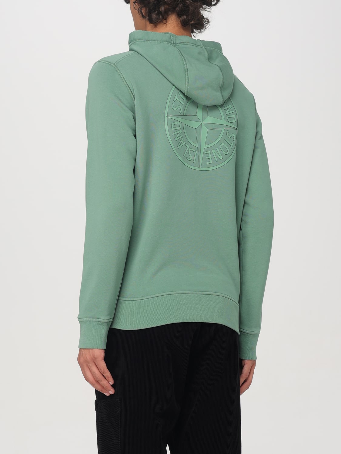 STONE ISLAND SUDADERA: Sudadera hombre Stone Island, Verde - Img 3