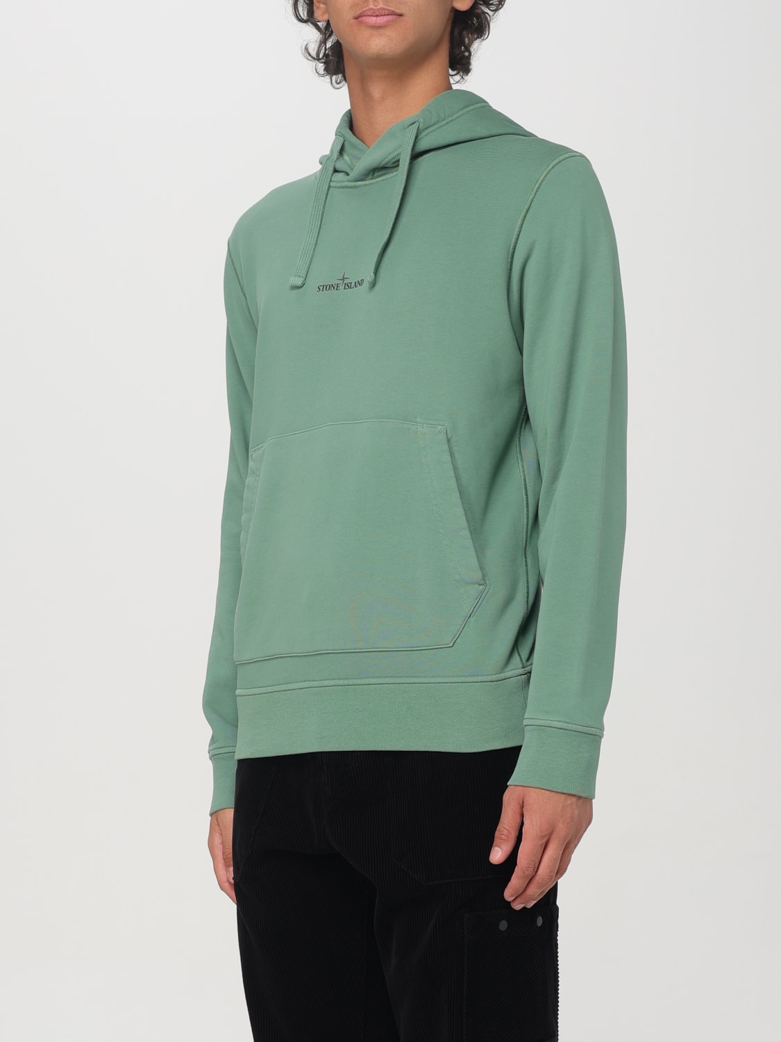 STONE ISLAND SUDADERA: Sudadera hombre Stone Island, Verde - Img 4