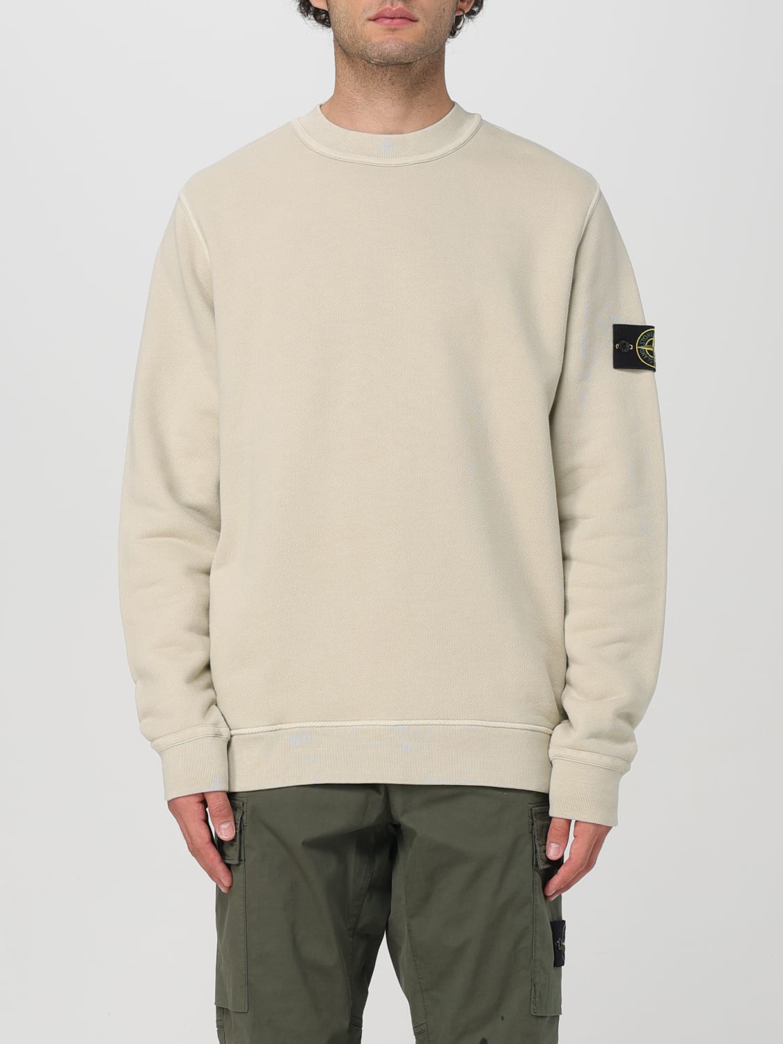 Giglio Felpa Stone Island in cotone