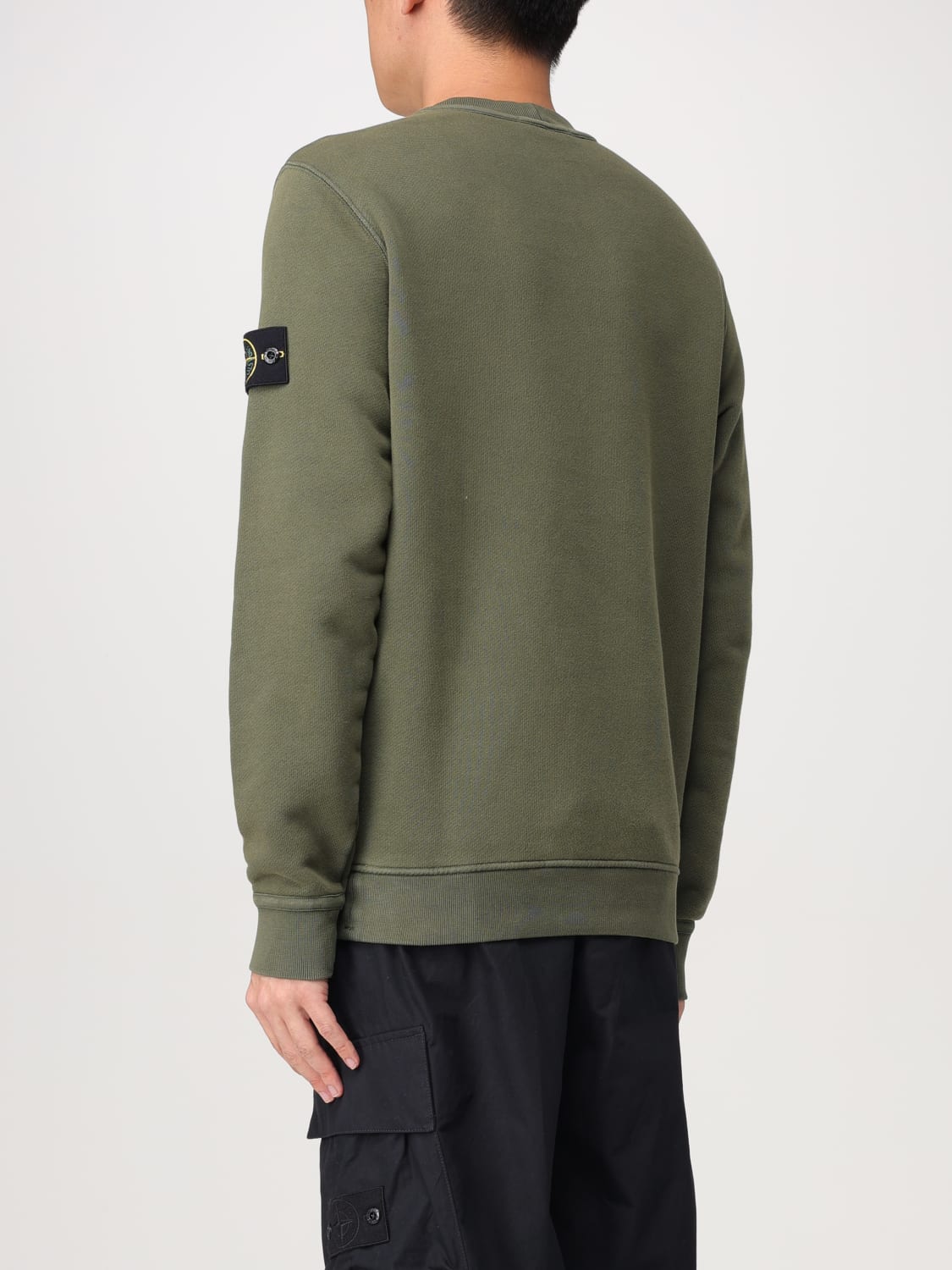 STONE ISLAND SUDADERA: Sudadera hombre Stone Island, Militar - Img 3