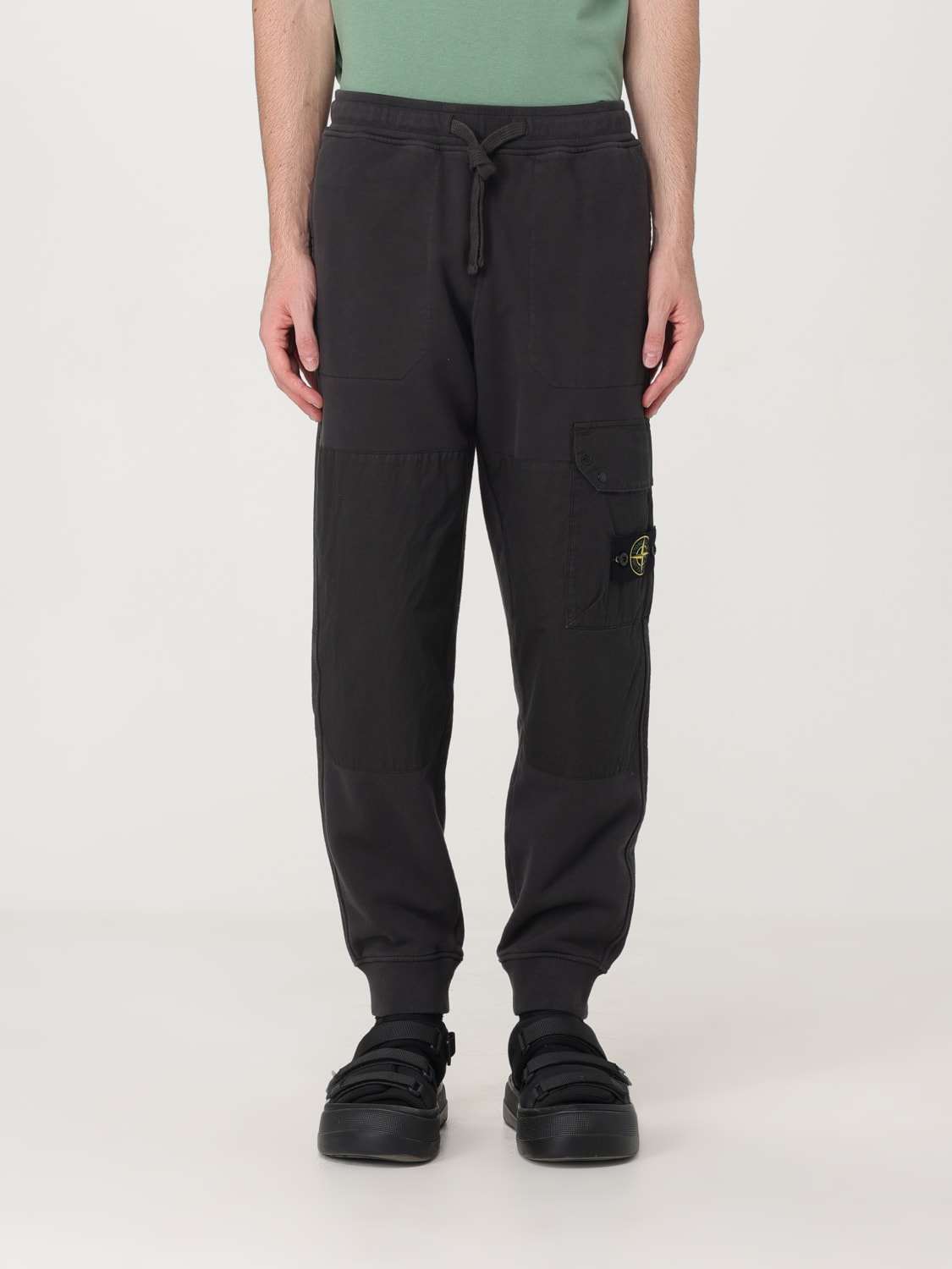 STONE ISLAND PANTALÓN: Pantalón hombre Stone Island, Gris - Img 1