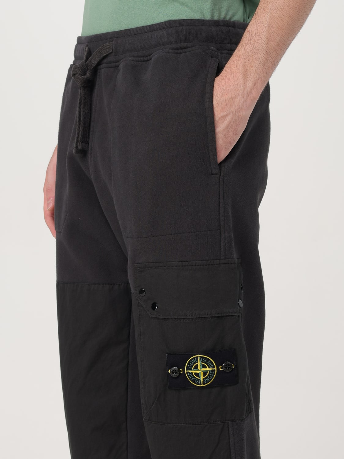 STONE ISLAND PANTALÓN: Pantalón hombre Stone Island, Gris - Img 5