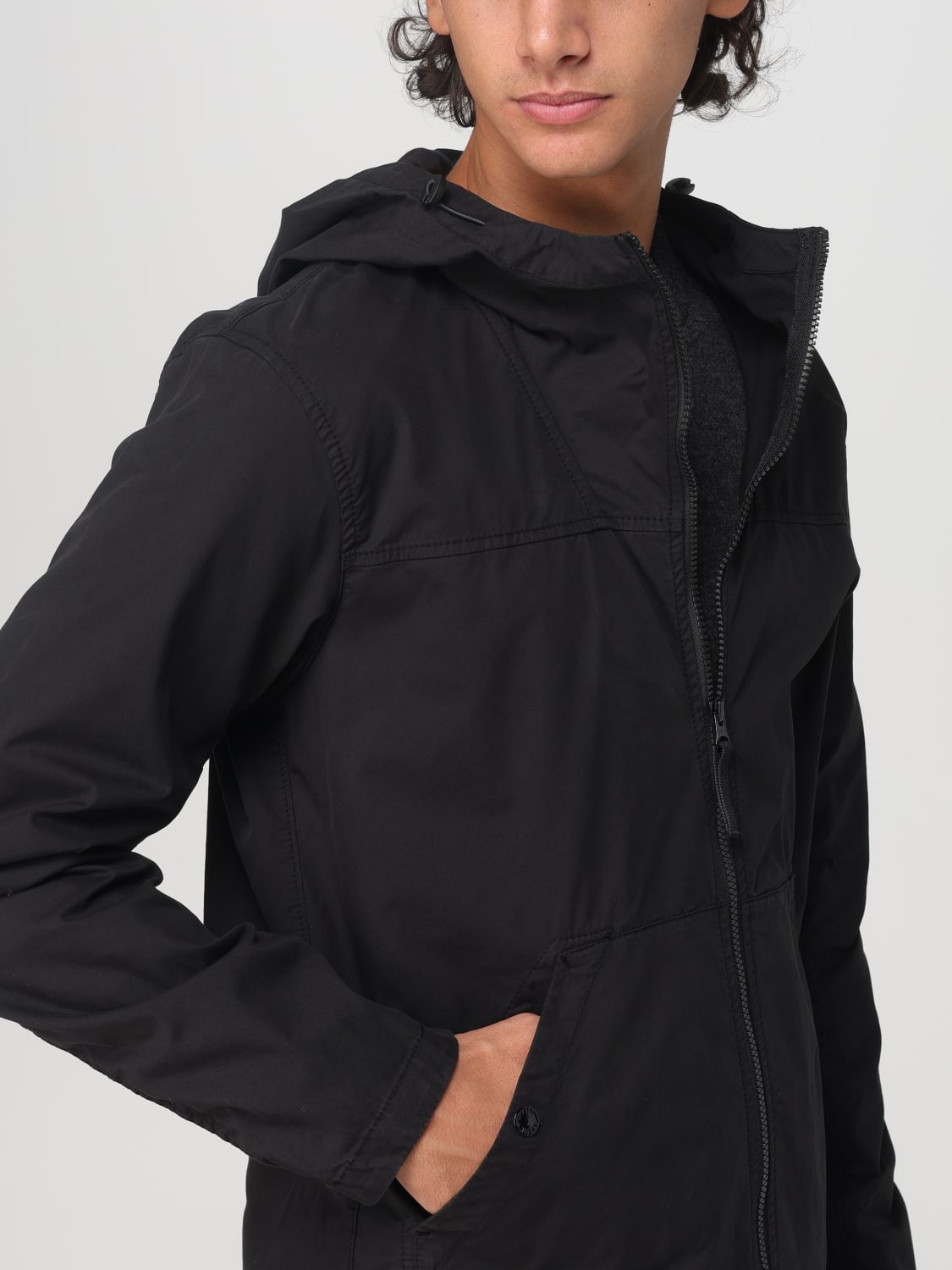 STONE  シャツジャケット　M　正規品 Stone Island コンパスバッジ シャツジャケット | ブルー