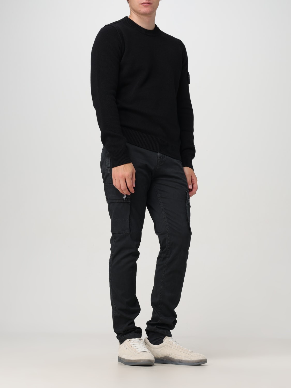 STONE ISLAND JERSEY: Jersey hombre Stone Island, Negro - Img 2