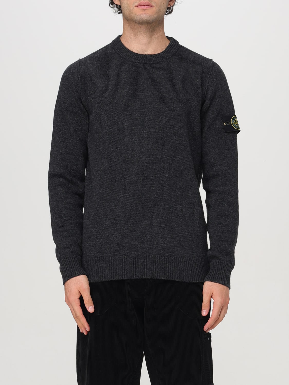 STONE ISLAND JERSEY: Jersey hombre Stone Island, Carbón - Img 1