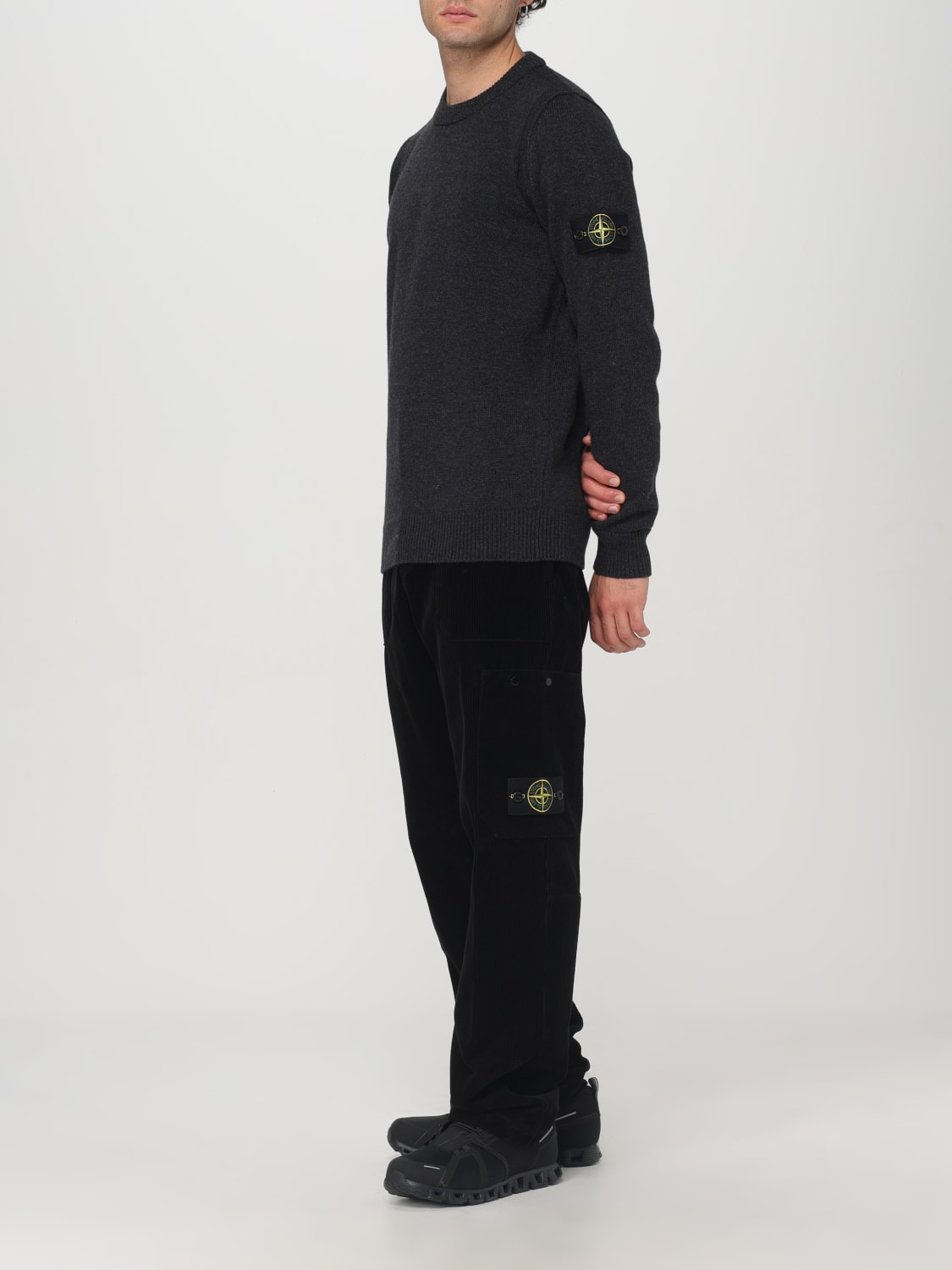 STONE ISLAND JERSEY: Jersey hombre Stone Island, Carbón - Img 2