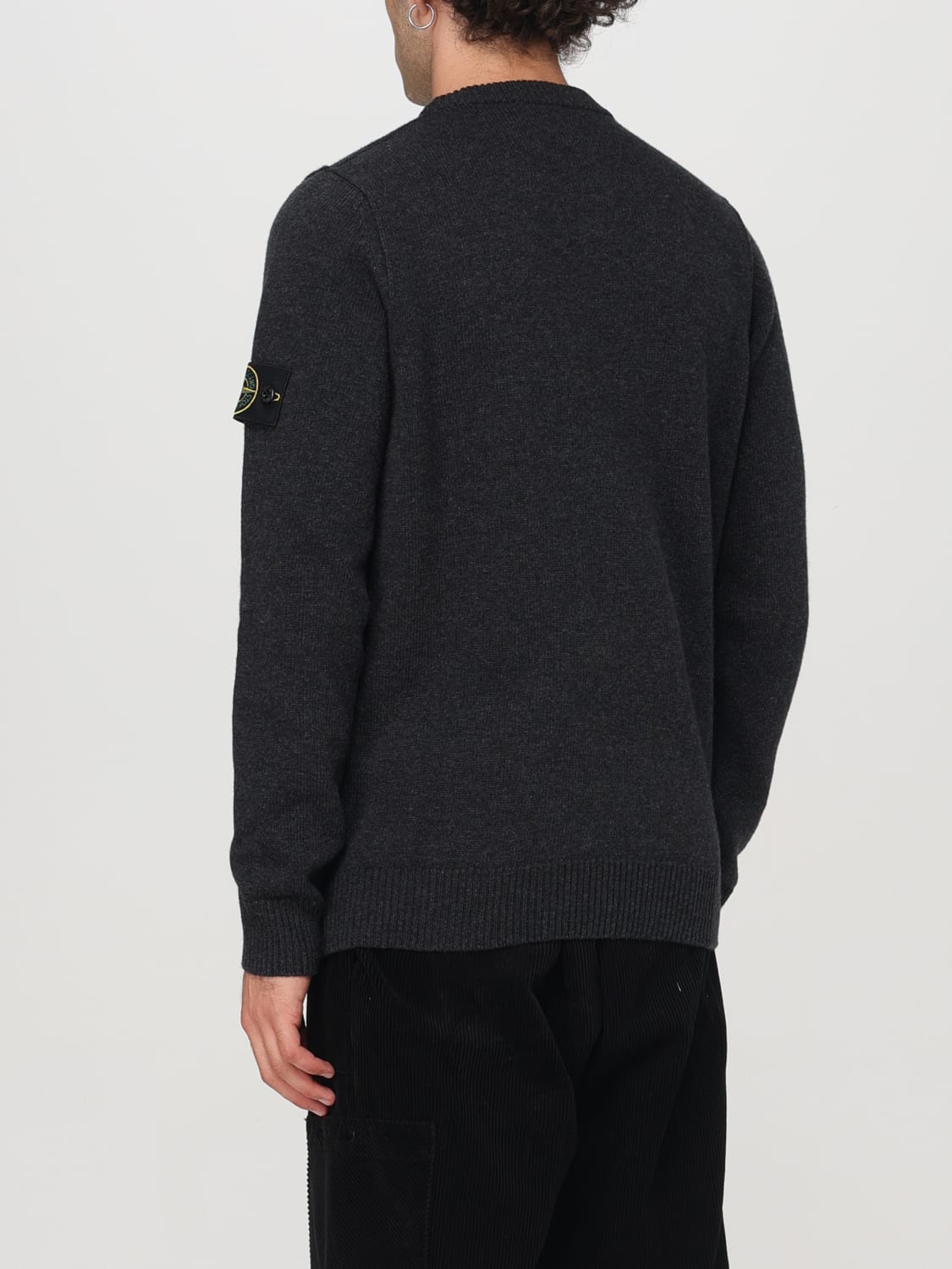 STONE ISLAND JERSEY: Jersey hombre Stone Island, Carbón - Img 3