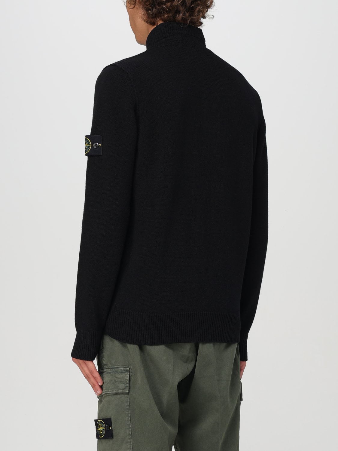 STONE ISLAND JERSEY: Jersey hombre Stone Island, Negro - Img 2