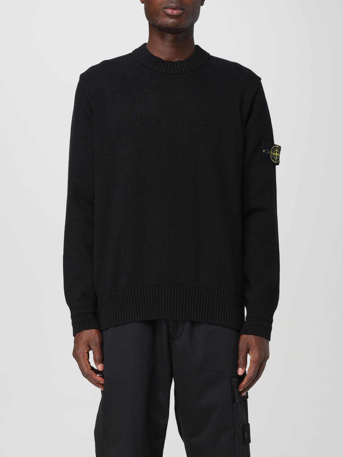 STONE ISLAND JERSEY: Jersey hombre Stone Island, Negro - Img 1