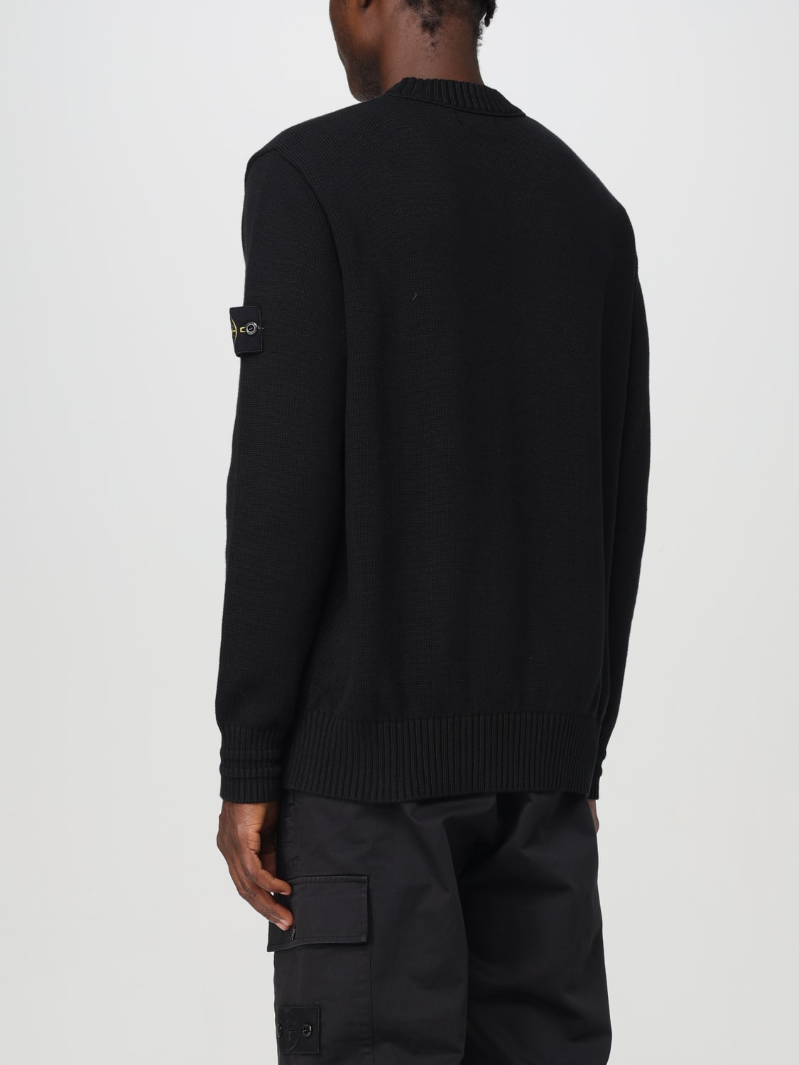 STONE ISLAND JERSEY: Jersey hombre Stone Island, Negro - Img 3