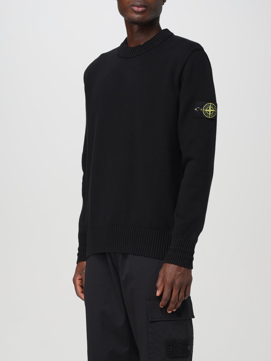 STONE ISLAND JERSEY: Jersey hombre Stone Island, Negro - Img 4