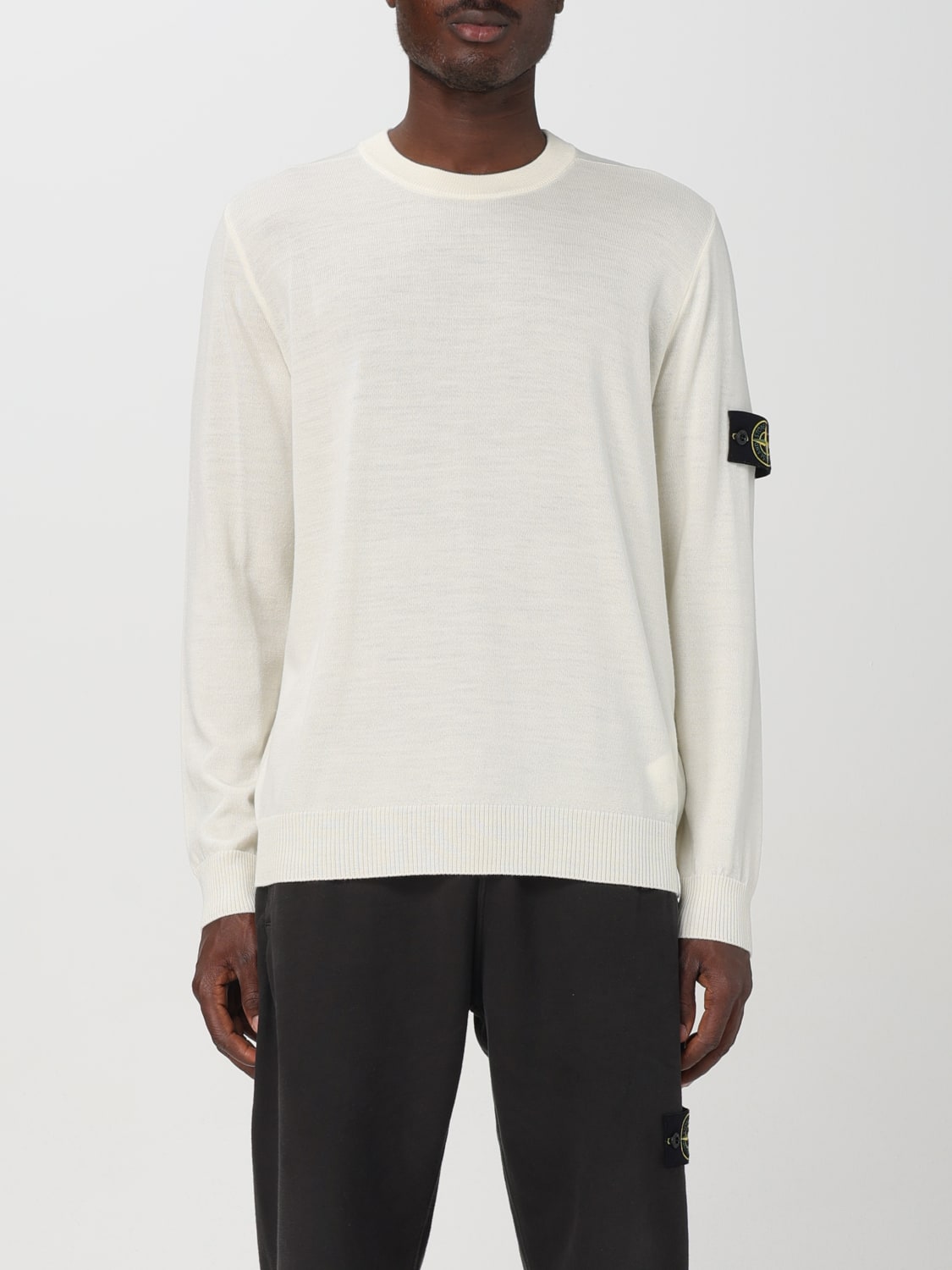 STONE ISLAND JERSEY: Jersey hombre Stone Island, Natural - Img 1