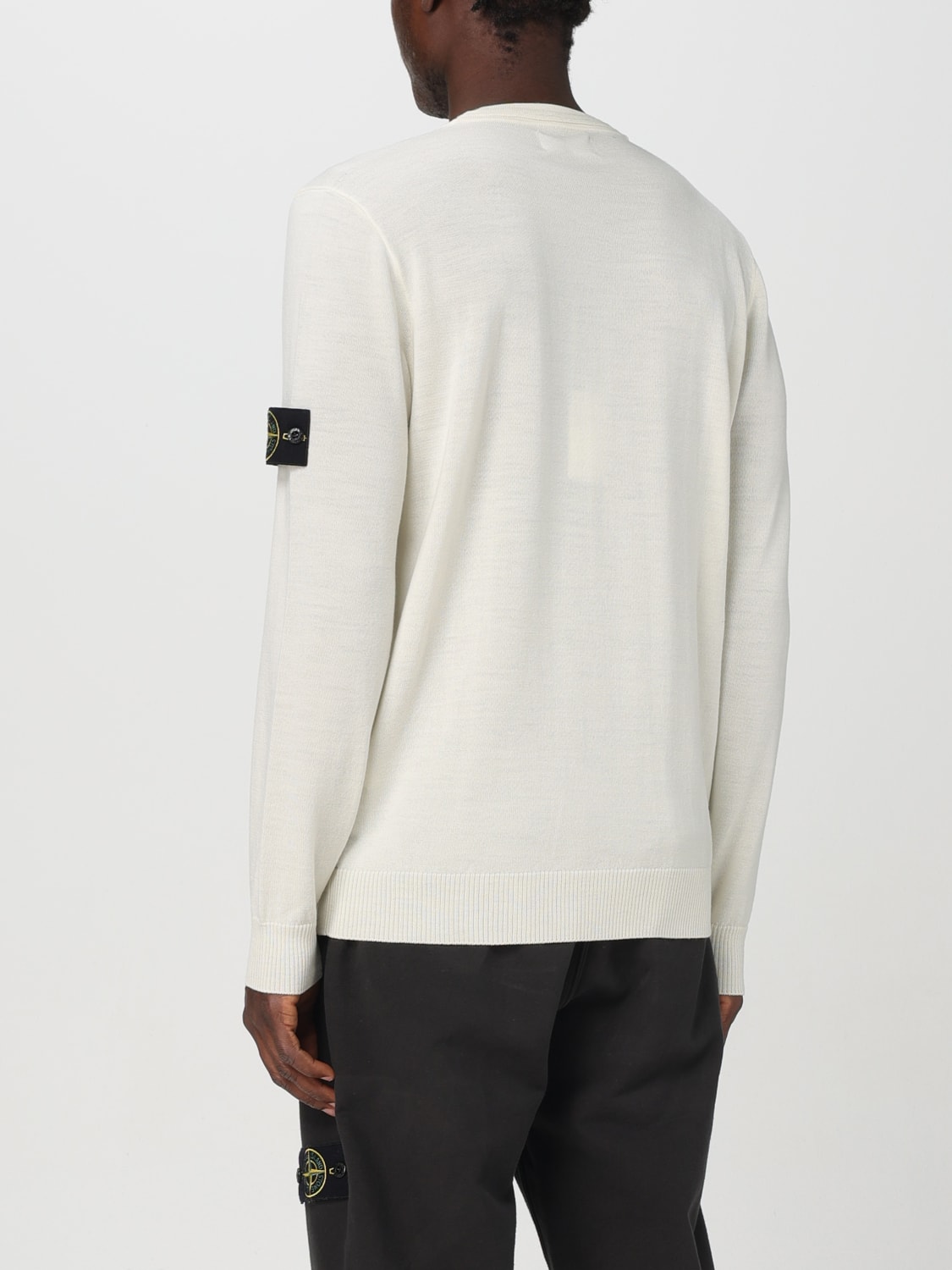 STONE ISLAND JERSEY: Jersey hombre Stone Island, Natural - Img 3