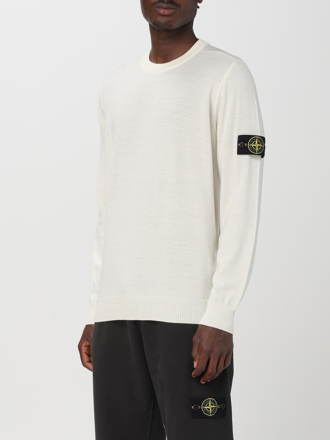 STONE ISLAND JERSEY: Jersey hombre Stone Island, Natural - Img 4