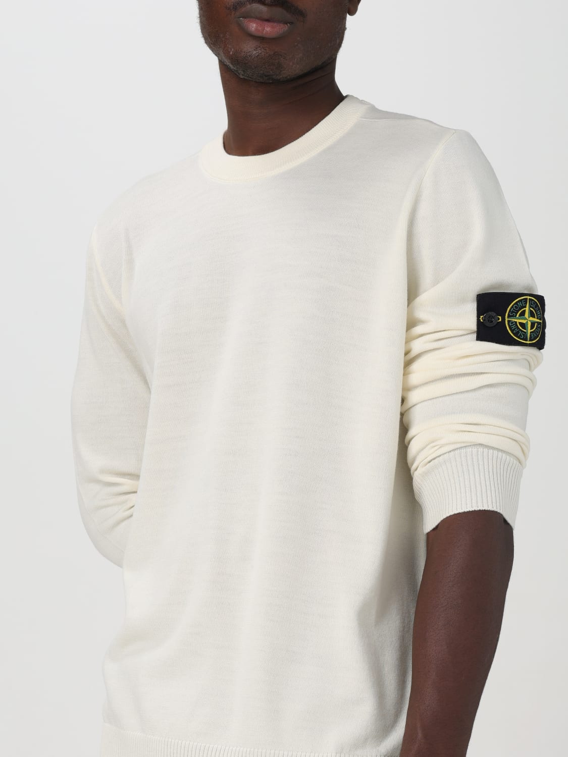 STONE ISLAND JERSEY: Jersey hombre Stone Island, Natural - Img 5