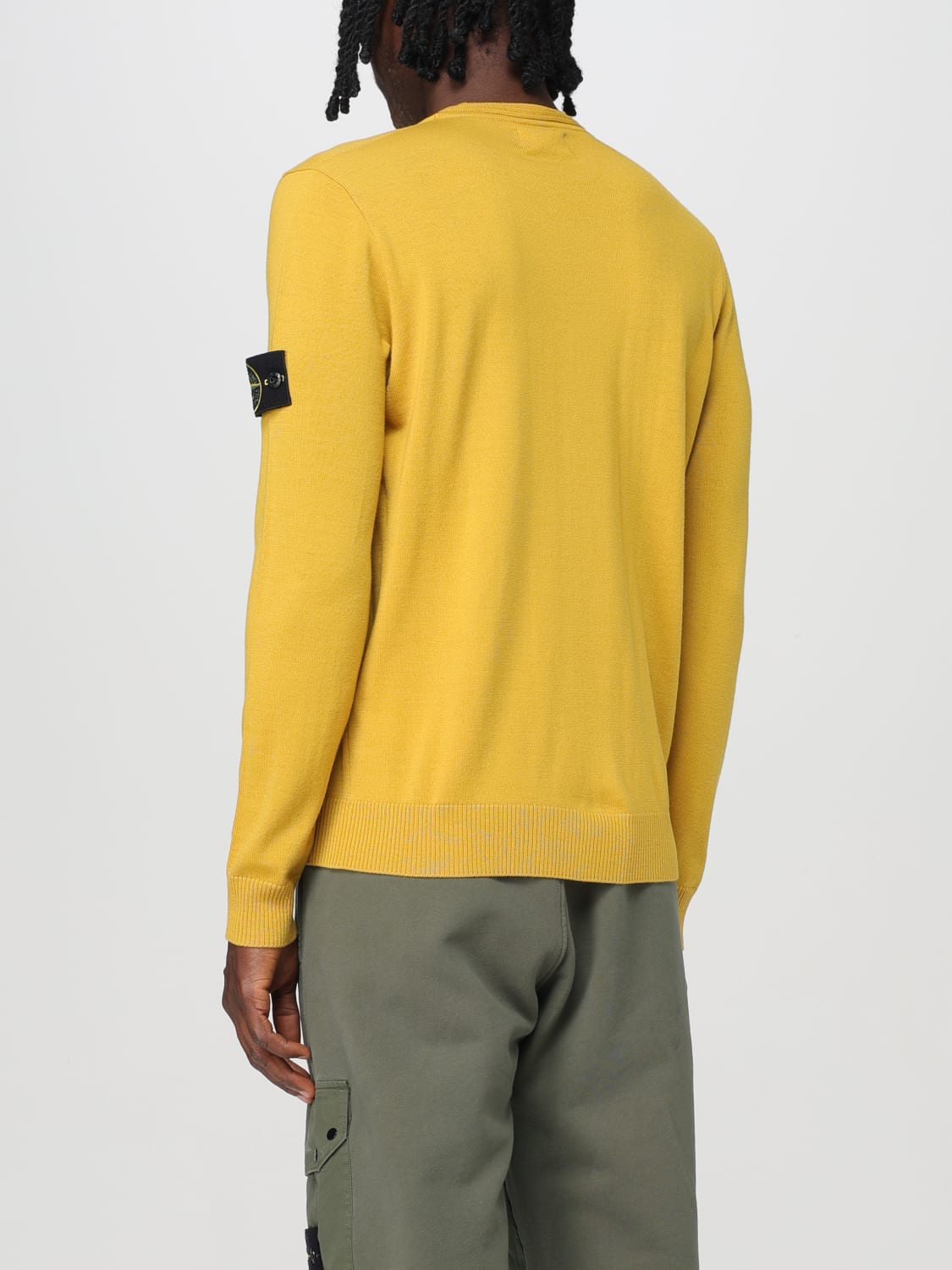 STONE ISLAND JERSEY: Jersey hombre Stone Island, Ocre - Img 3