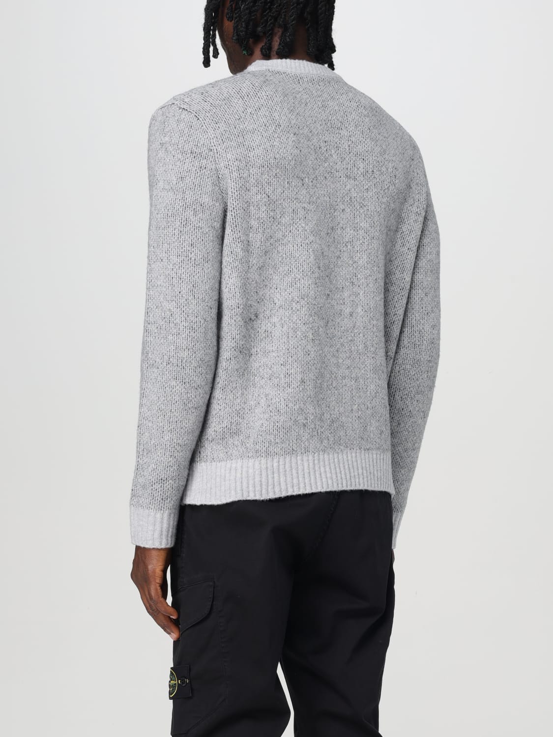 STONE ISLAND JERSEY: Jersey hombre Stone Island, Gris - Img 3