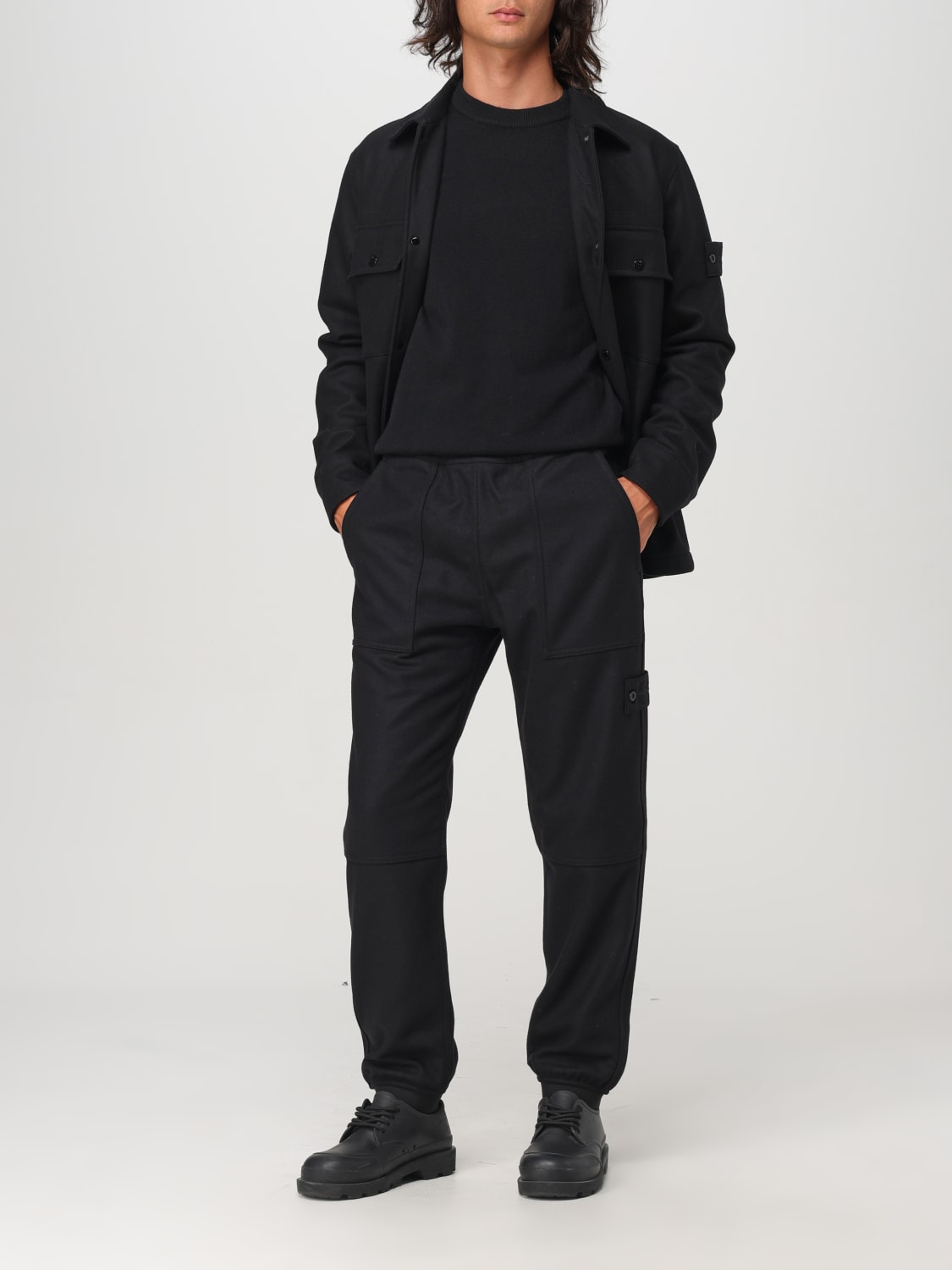 STONE ISLAND JERSEY: Jersey hombre Stone Island, Negro - Img 2