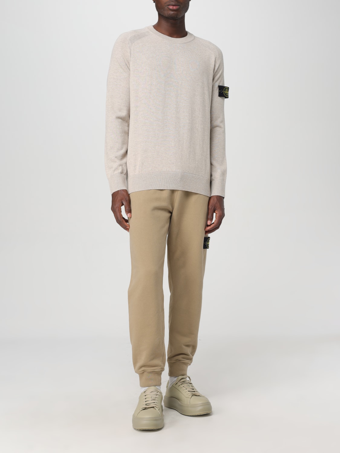 STONE ISLAND JERSEY: Jersey hombre Stone Island, Beige - Img 2