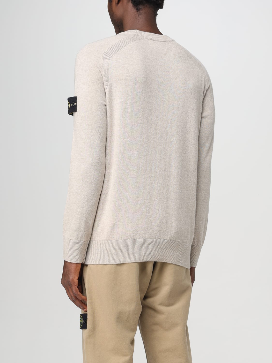 STONE ISLAND JERSEY: Jersey hombre Stone Island, Beige - Img 3