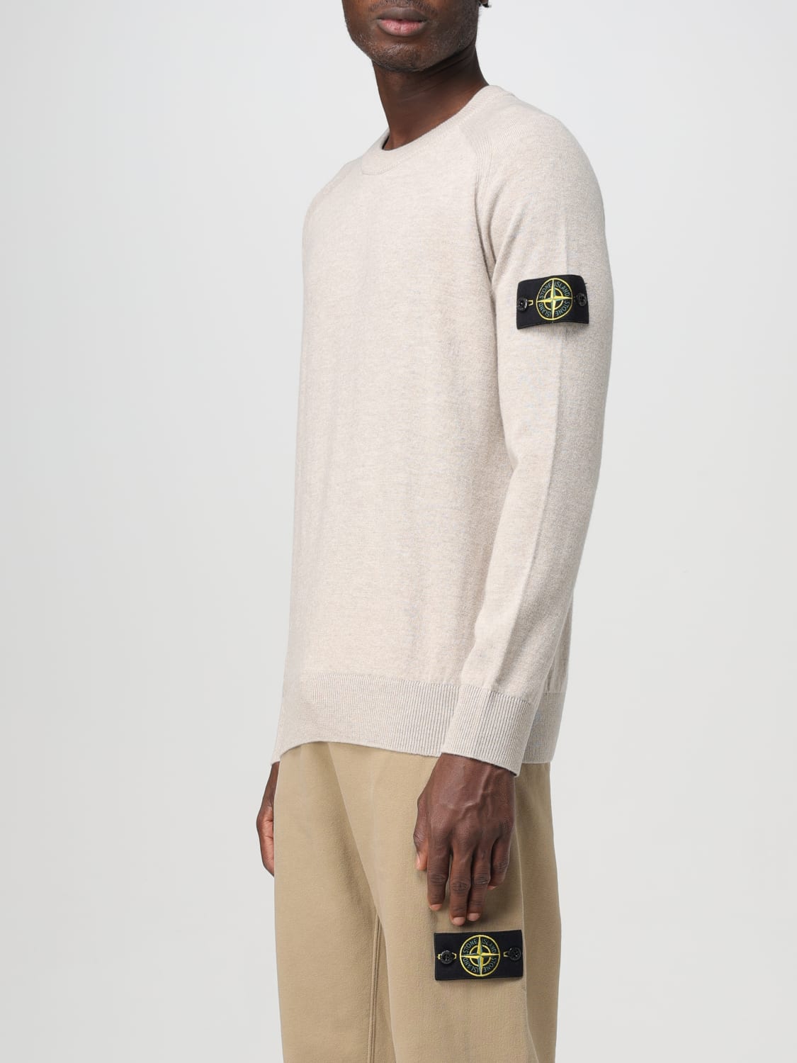 STONE ISLAND JERSEY: Jersey hombre Stone Island, Beige - Img 4