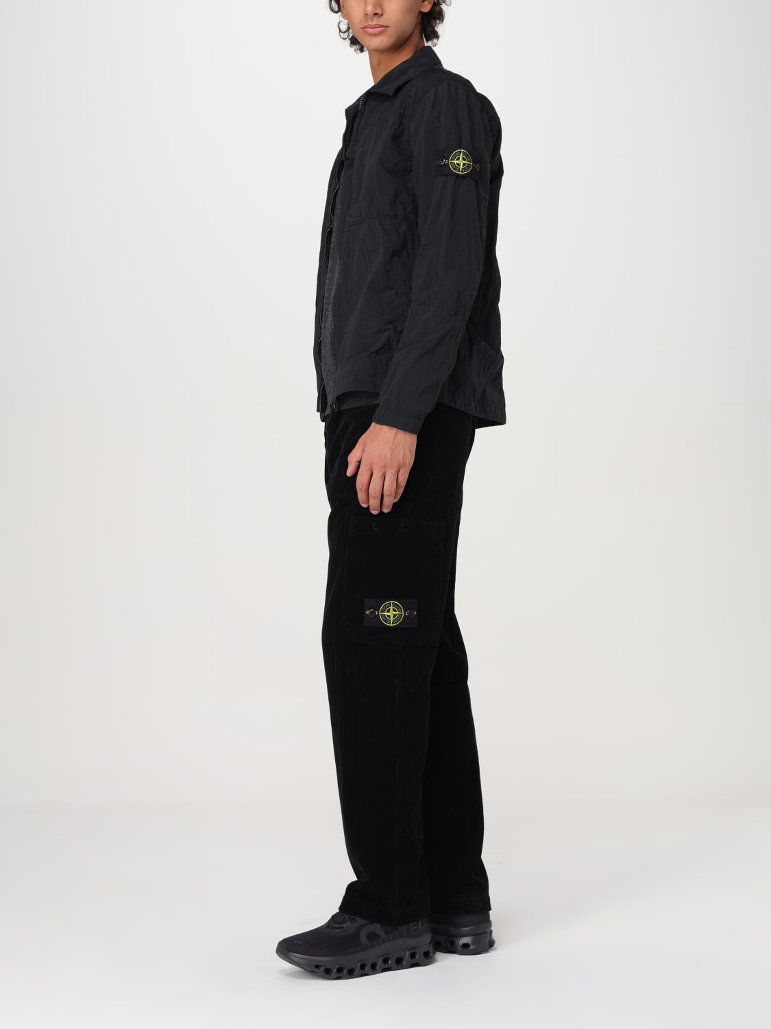 STONE ISLAND PANTALÓN: Pantalón hombre Stone Island, Negro - Img 2