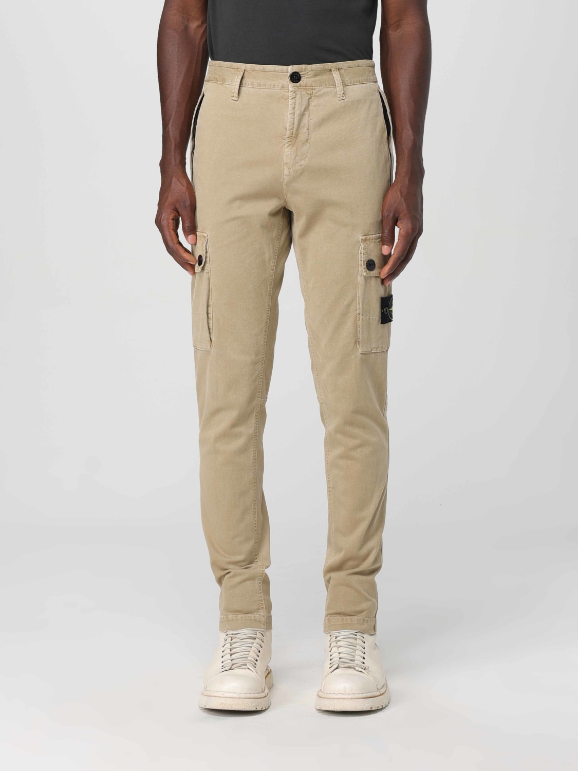 Giglio Pantalone Cargo Stone Island in cotone