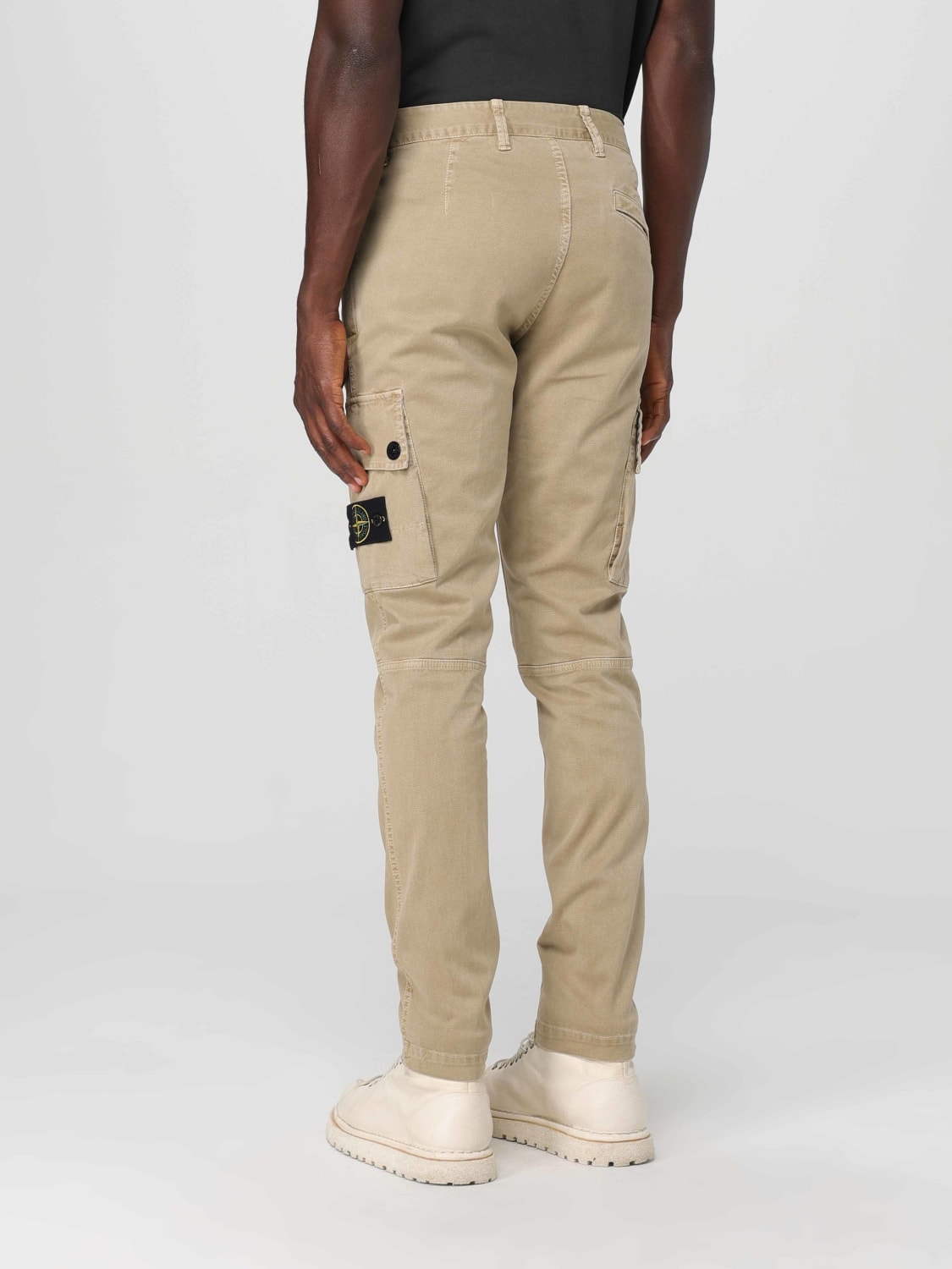 STONE ISLAND PANTALÓN: Pantalón hombre Stone Island, Beige - Img 3