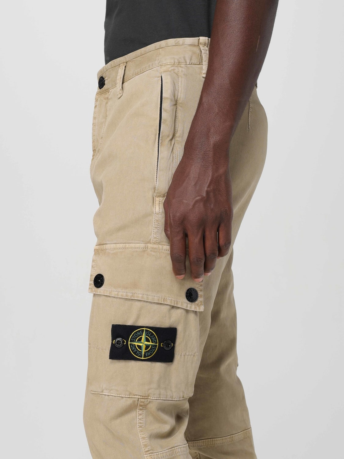 STONE ISLAND PANTALÓN: Pantalón hombre Stone Island, Beige - Img 5