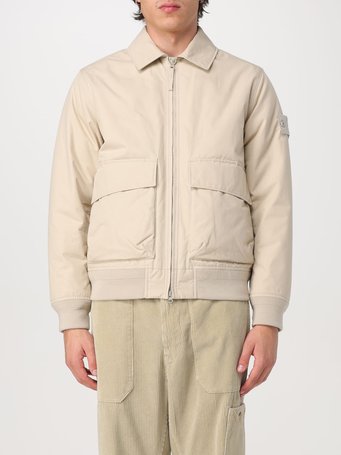 STONE ISLAND CHAQUETA: Chaqueta hombre Stone Island, Beige - Img 1