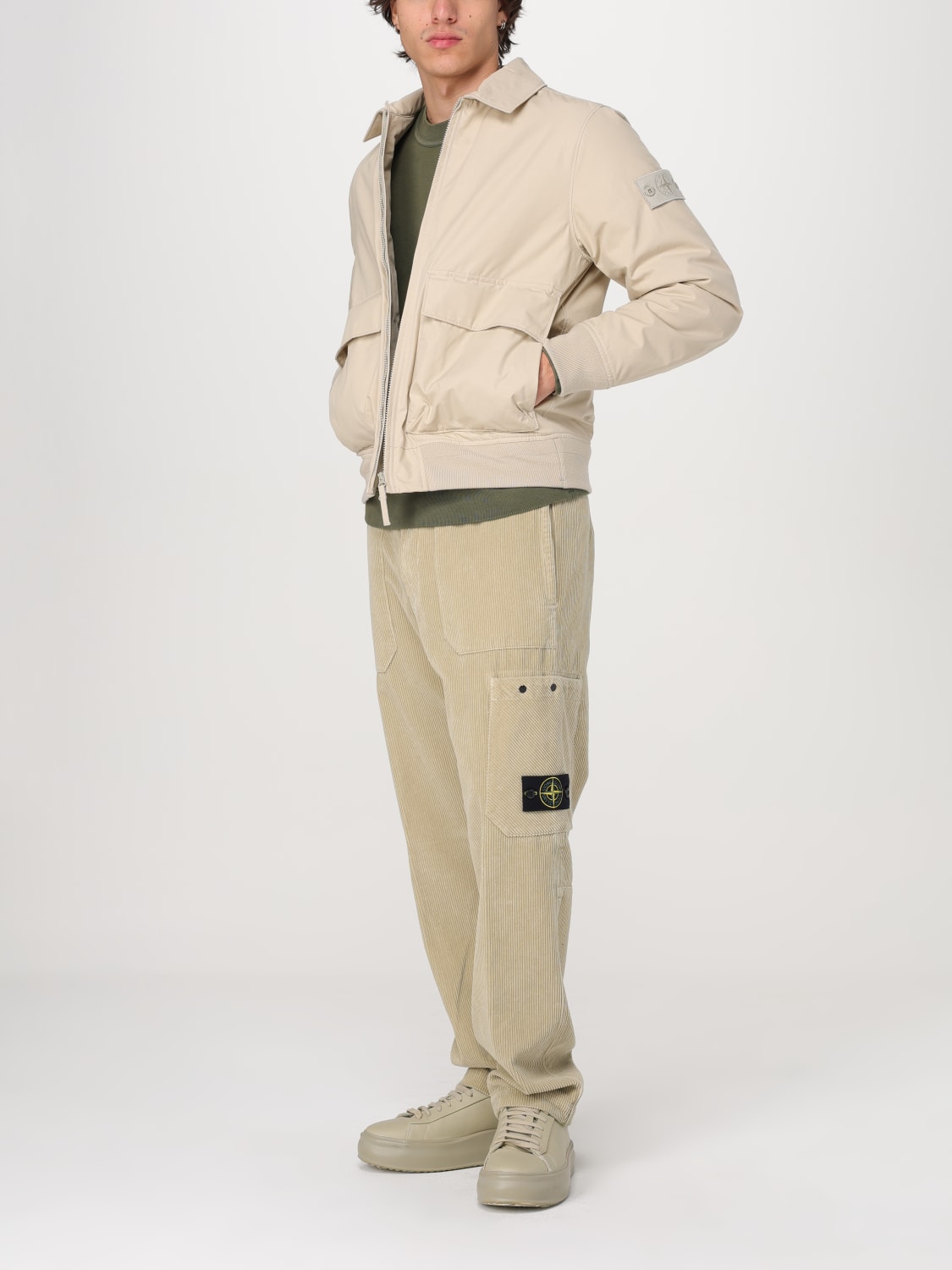 STONE ISLAND CHAQUETA: Chaqueta hombre Stone Island, Beige - Img 2