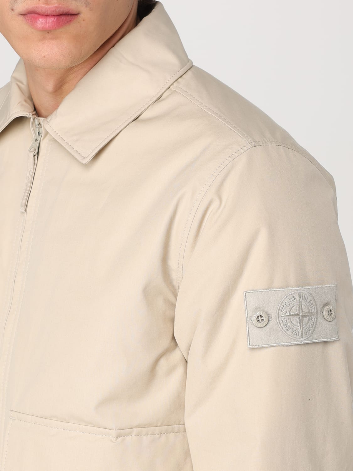 STONE ISLAND CHAQUETA: Chaqueta hombre Stone Island, Beige - Img 5