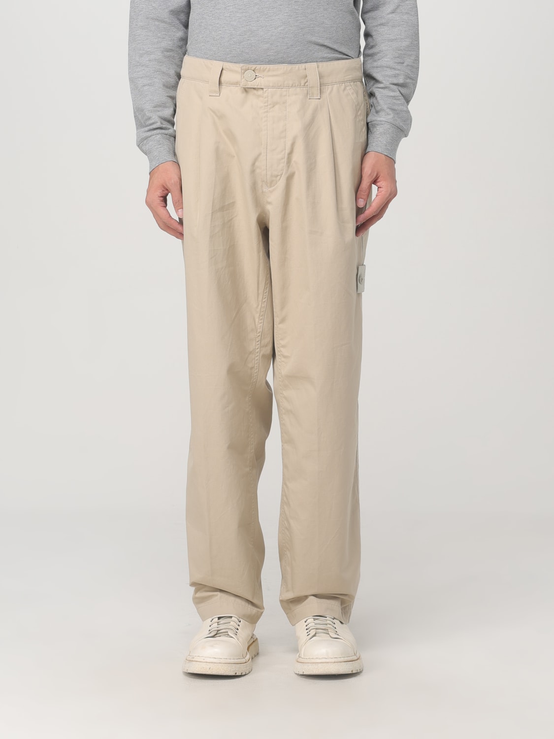 Giglio Pantalone Stone Island in cotone