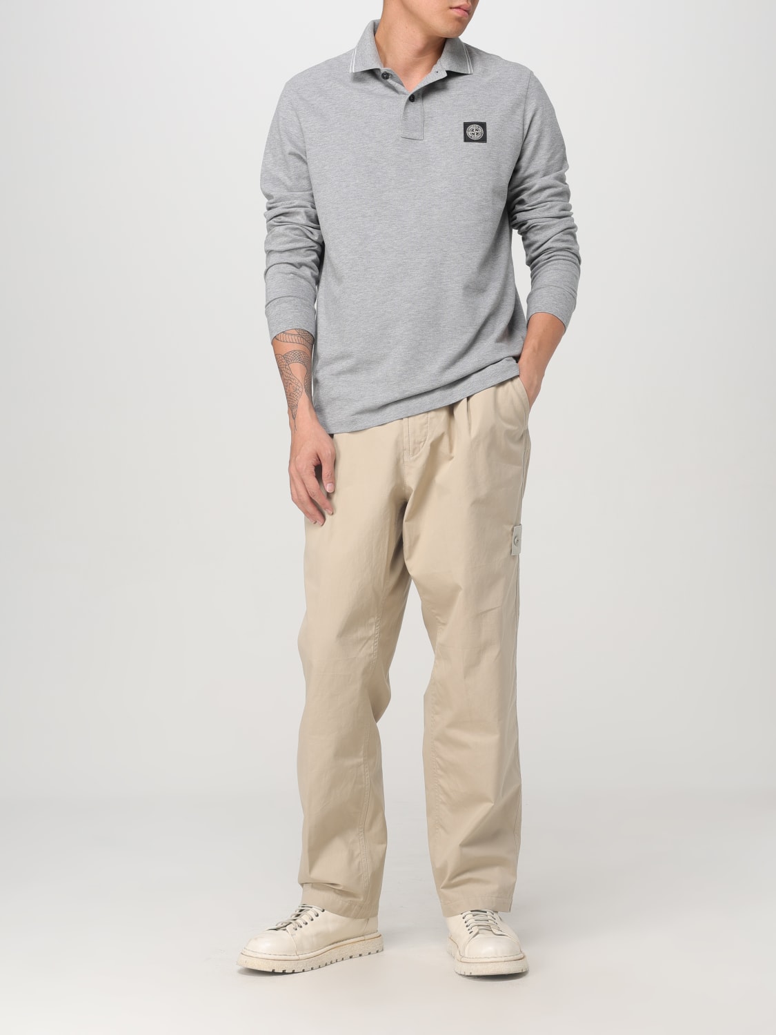 STONE ISLAND PANTALÓN: Pantalón hombre Stone Island, Beige - Img 2