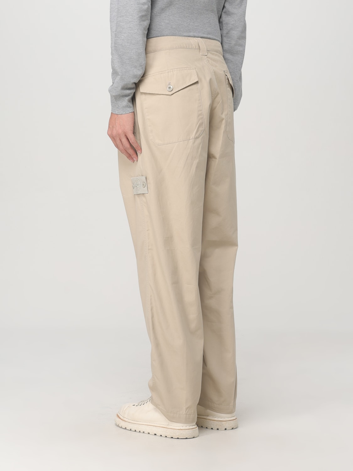 STONE ISLAND PANTALÓN: Pantalón hombre Stone Island, Beige - Img 3