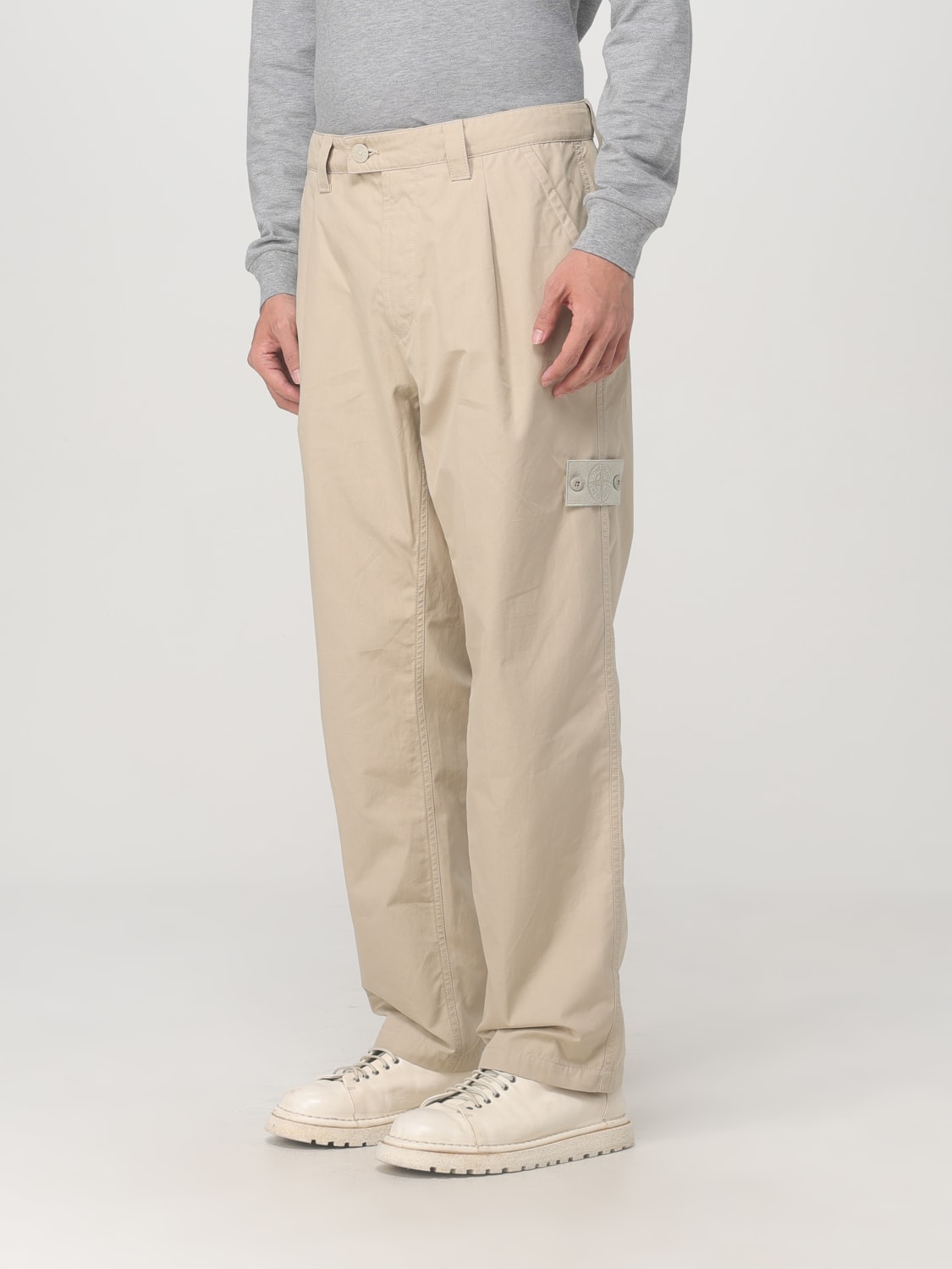 STONE ISLAND PANTALÓN: Pantalón hombre Stone Island, Beige - Img 4