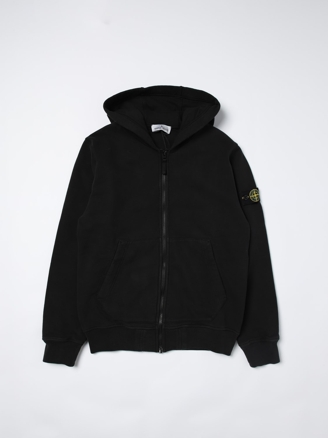 Junior stone island hoodie best sale
